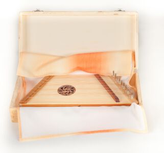 Kleiner Psalter mit Decke und Koffer