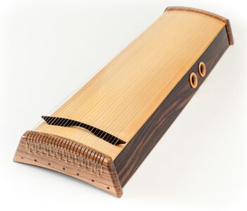 Körpermonochord aus Makassarebenholz