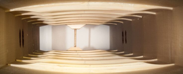 Innenleben eines Monochords