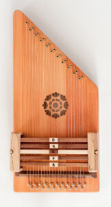 Kleine Autoharp - Aufsicht