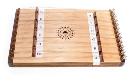 12-Chöriges Saitentamburin