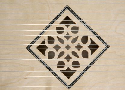 das umrahmte Schallloch