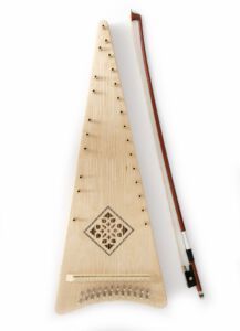 Streichpsalter mit Bogen