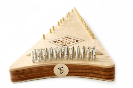 Streichpsalter mit Palisanderzargen