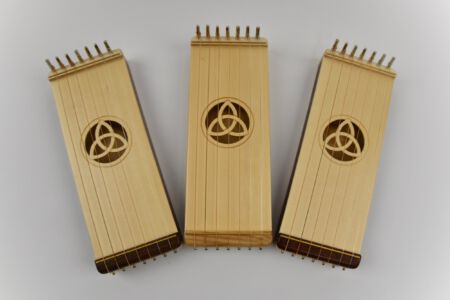 3x Äquilibria (Sopran-Version) in unterschiedlichen Hölzern